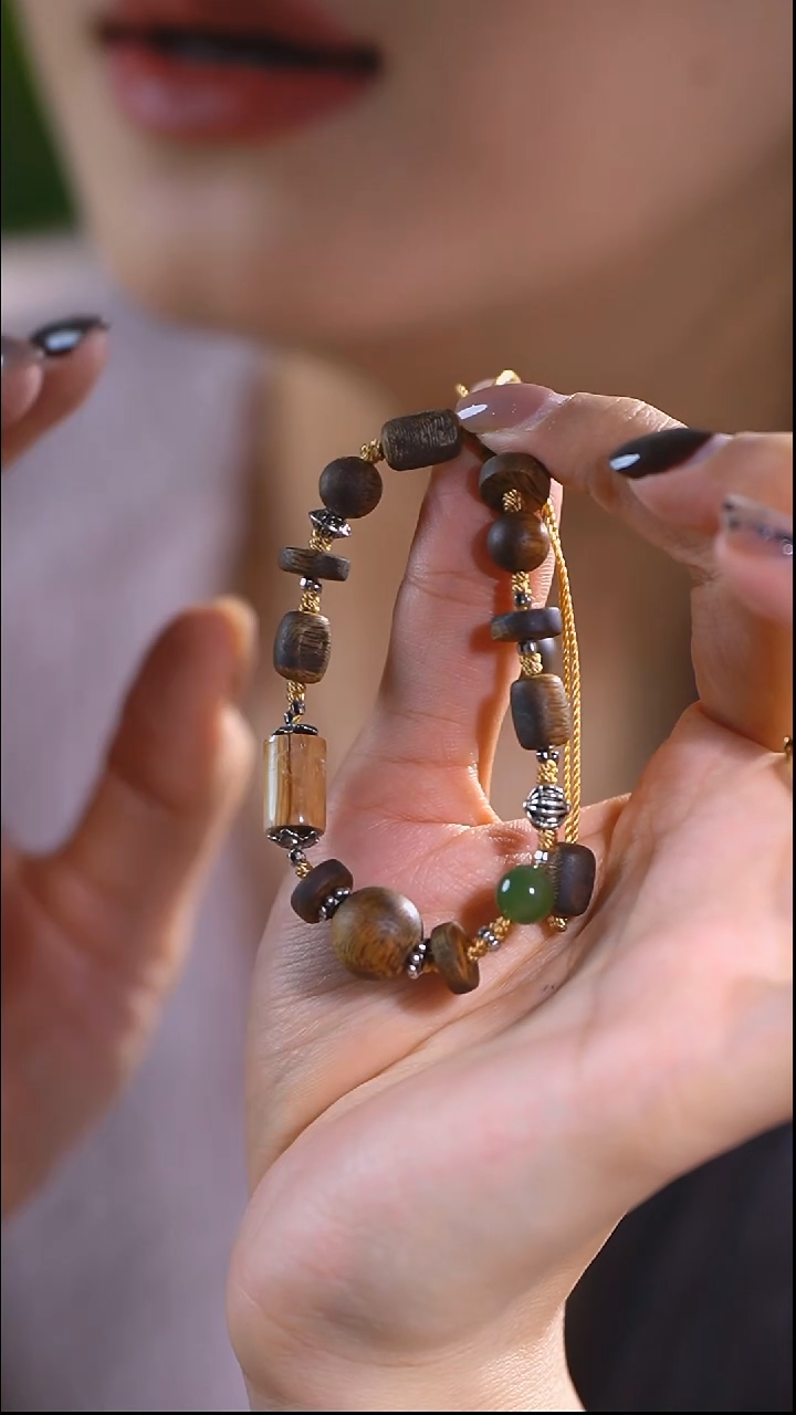 手串/手链/手镯猛犸象牙冰咖沉沉单圈