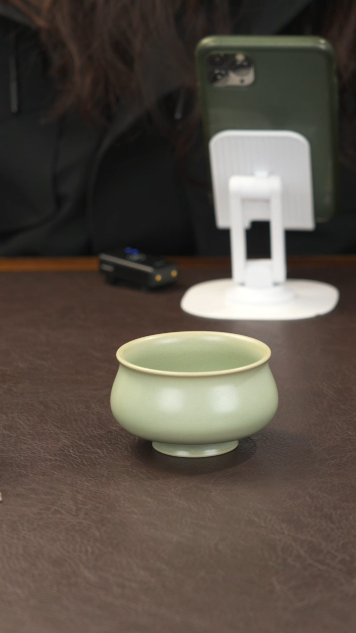 陶宣宝汝瓷原矿原釉手工作品