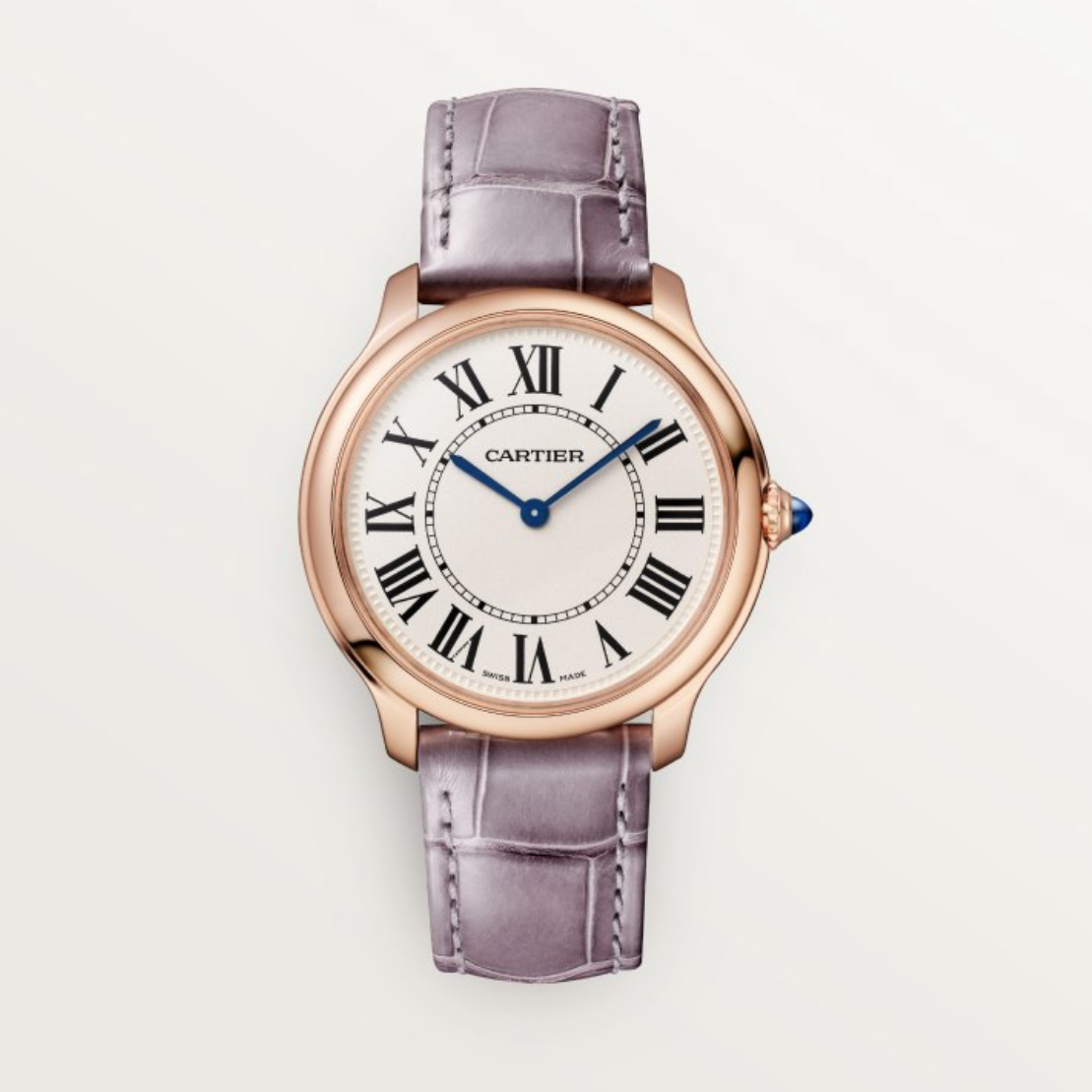 99新 Cartier/卡地亚 伦敦WGRN0012 36玫瑰金石英女表 23年
