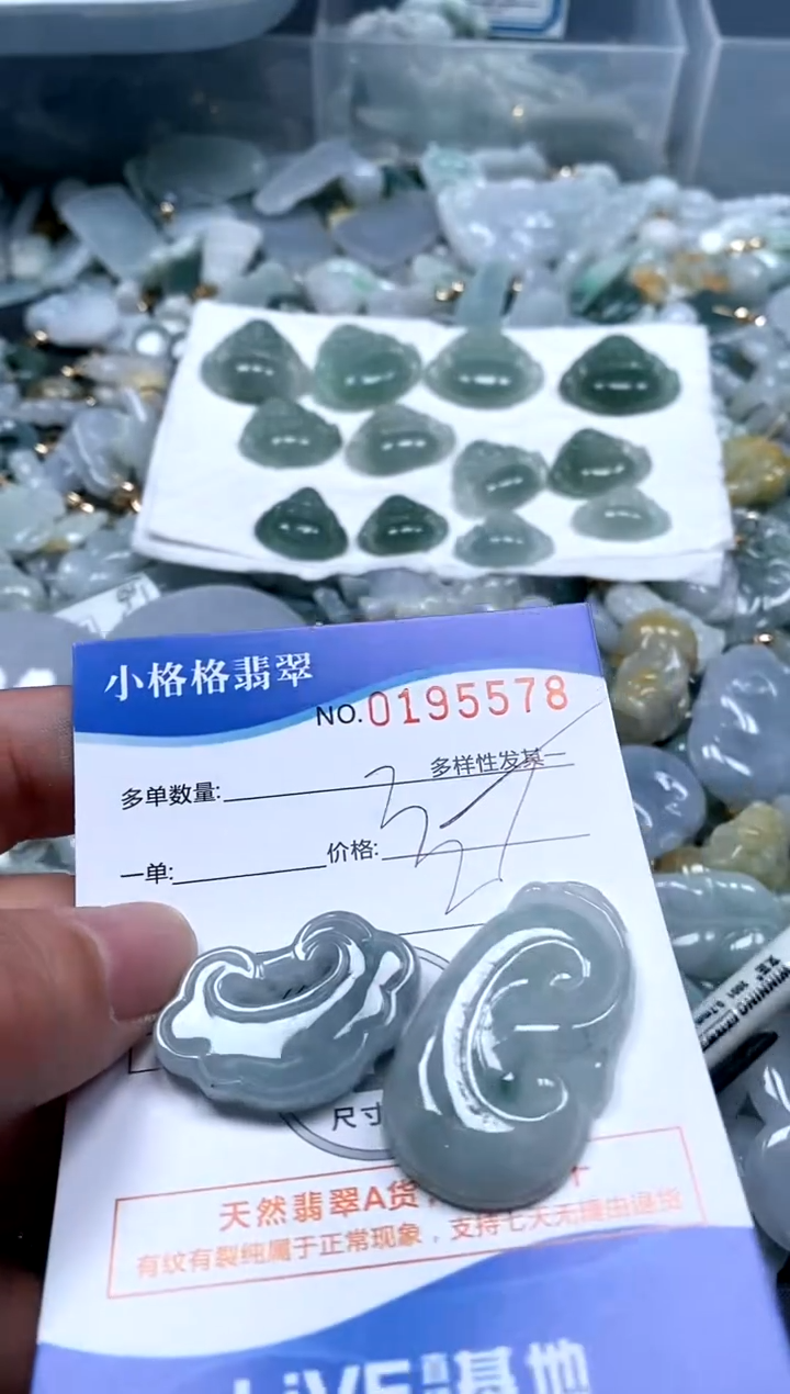 【闪购商品】翡翠颈饰未镶嵌闪购商品0195078