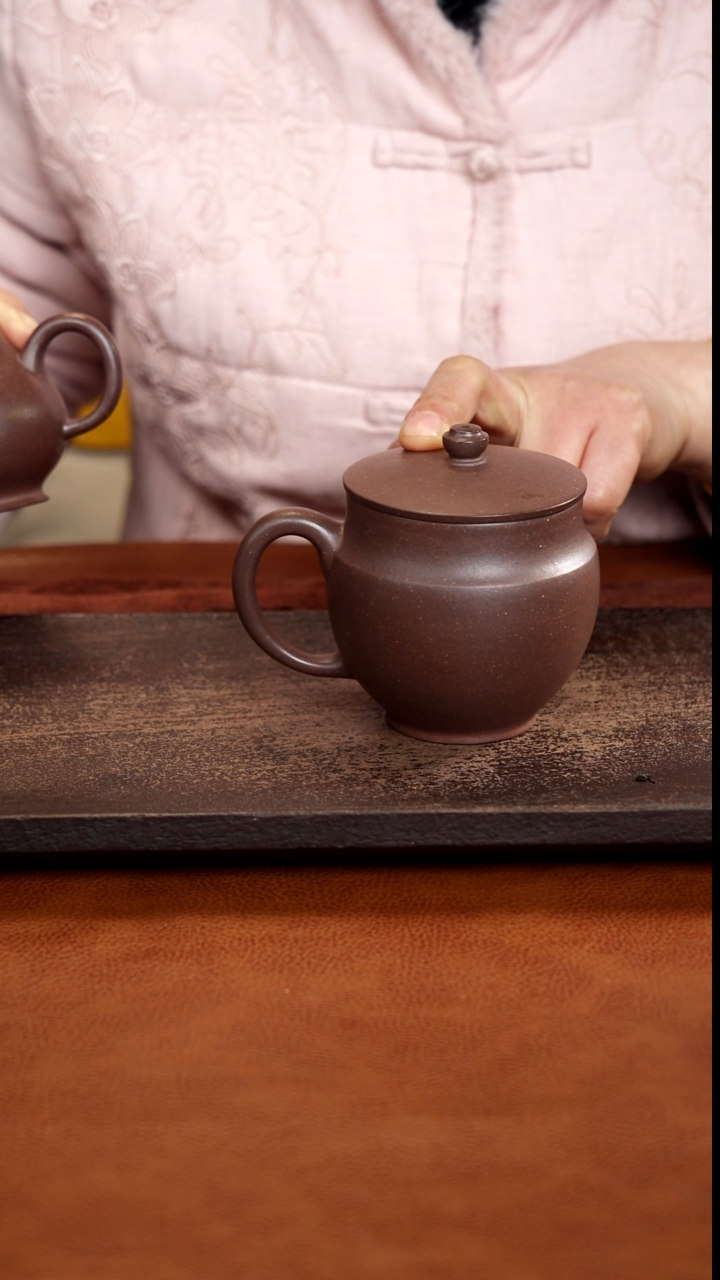 茶壶紫砂佑*室30目天青盖杯