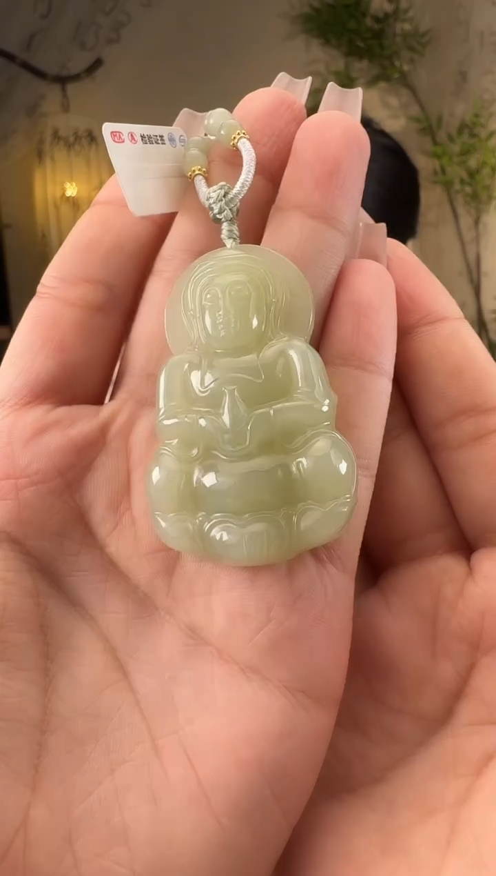 【闪购商品】和田玉颈饰未镶嵌观音