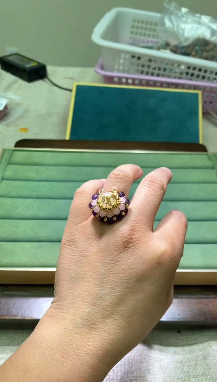 【闪购商品】水晶戒指未镶嵌多样性发一件512