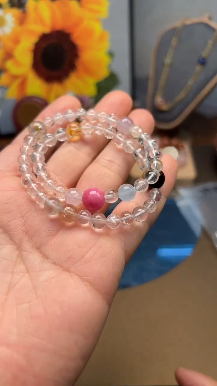 未镶嵌手链水晶1