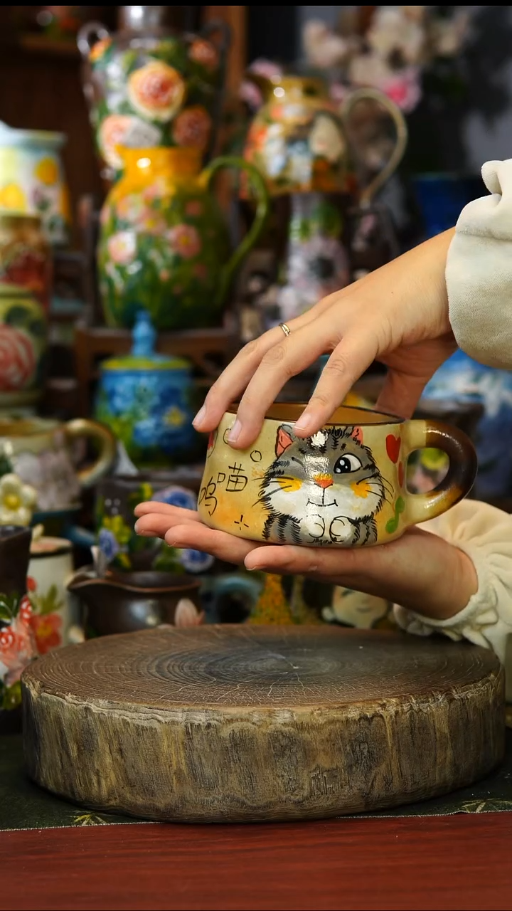 陶瓷108景德镇手工手绘釉下彩