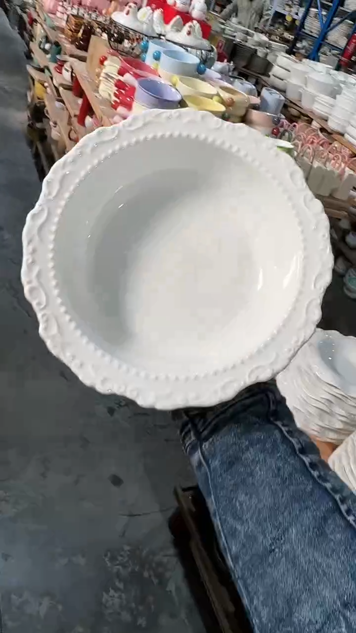 陶瓷浮雕草帽 微瑕凑满20元包邮