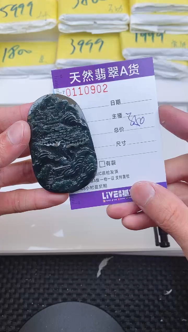 【闪购商品】翡翠颈饰未镶嵌0902........