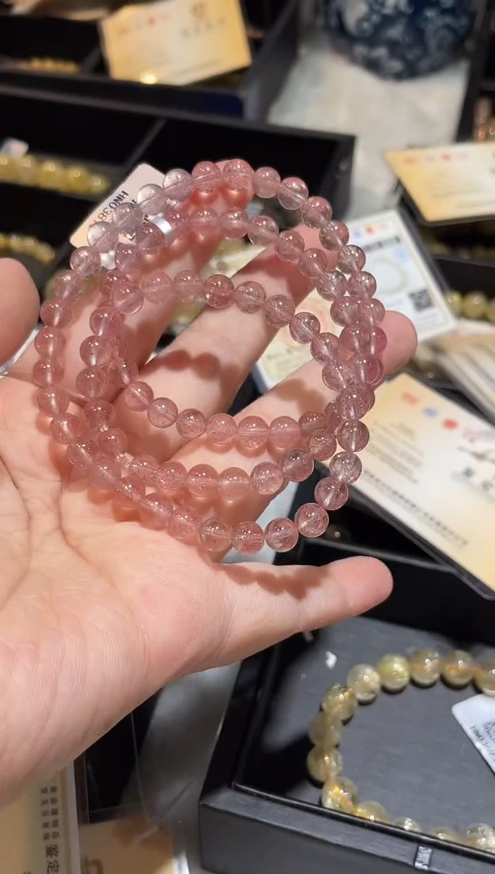 【闪购商品】石英质玉手串未镶嵌手串