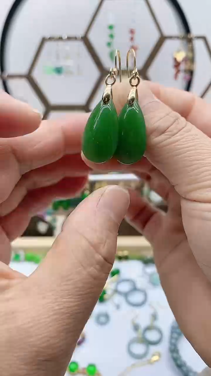 未镶嵌和田玉耳饰21