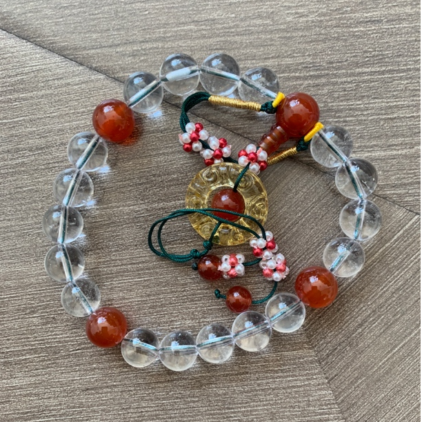 【王姨专属】25/10 天然水晶手串 白多样性发一条 约12mm左右