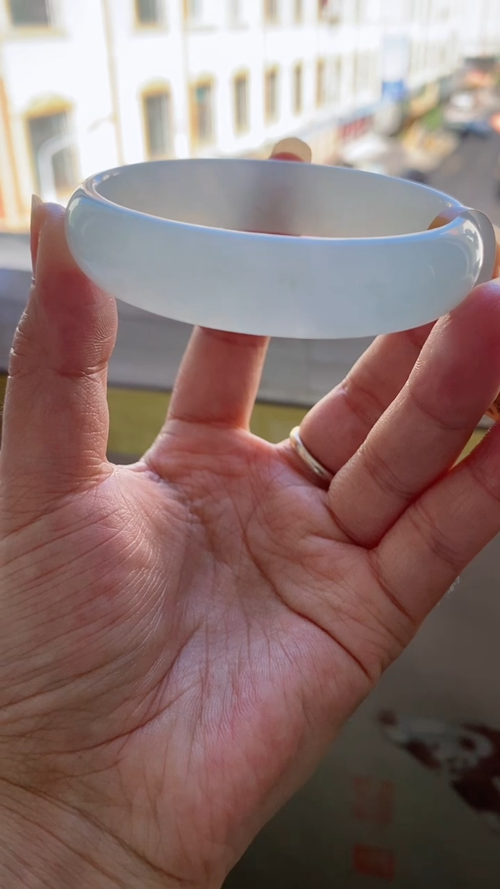 未镶嵌手镯翡翠（巨巨巨推荐）果冻胶0毛孔冰川蓝贵妃、5号