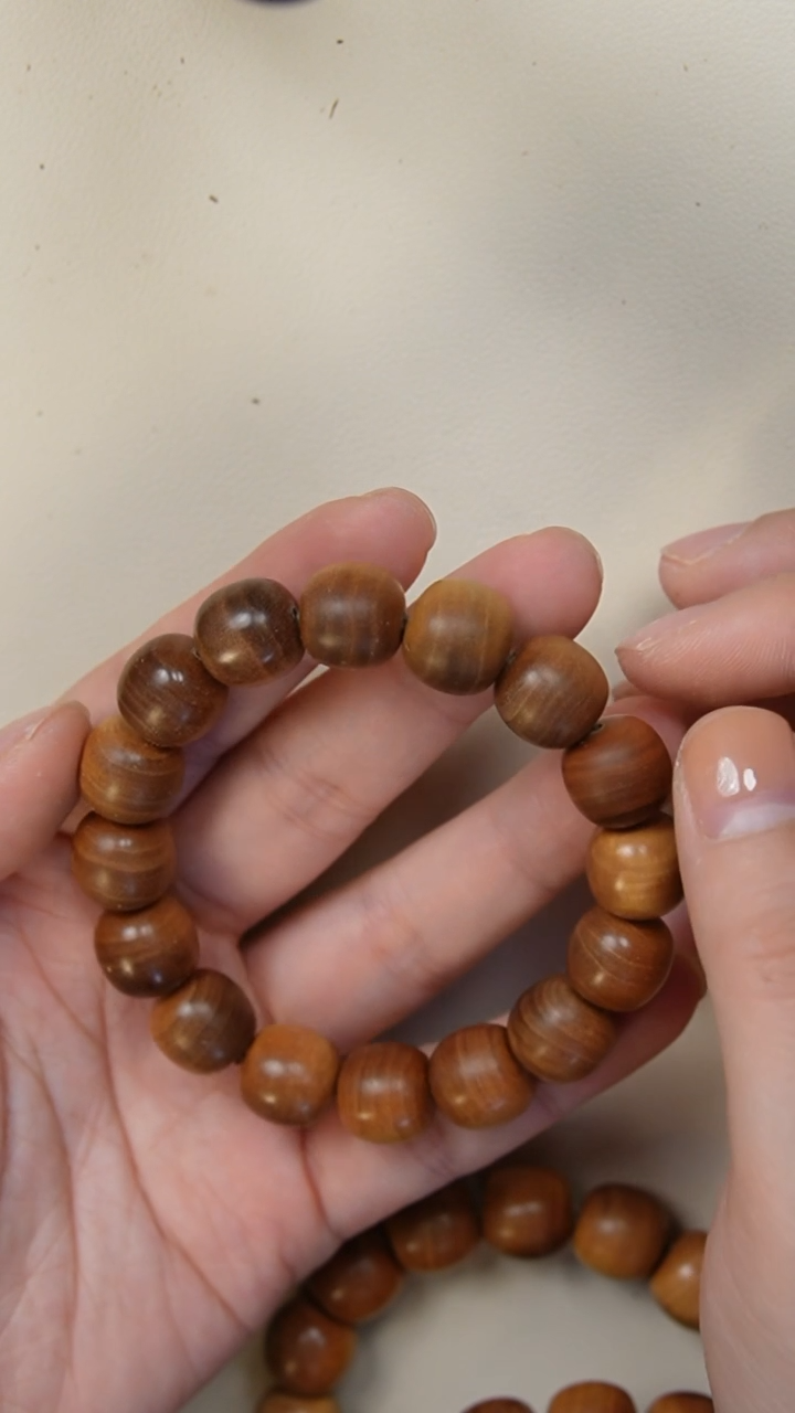 【闪购商品】檀香木手串/手链老山檀香13*13.5老型供奉料单圈