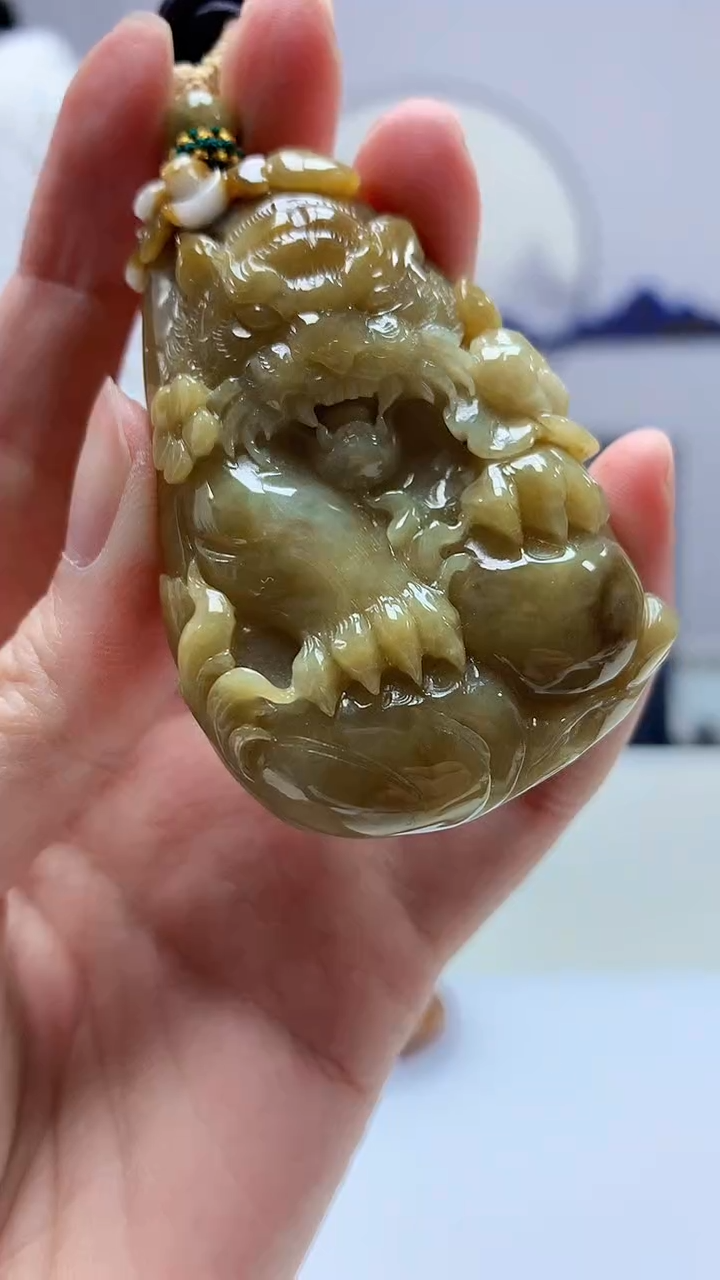 【闪购商品】定制翡翠未镶嵌5028zm-毛货