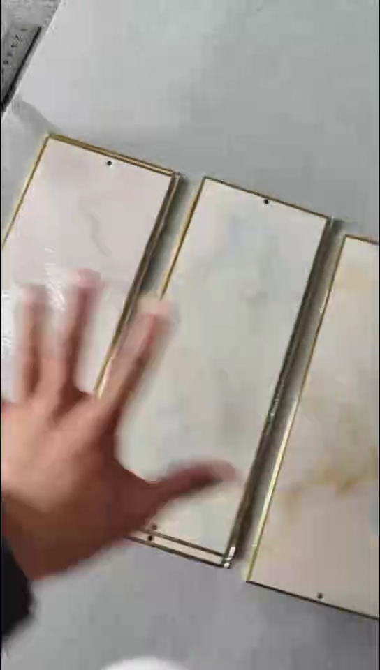 墨流宣12*32手工金边硬卡10张