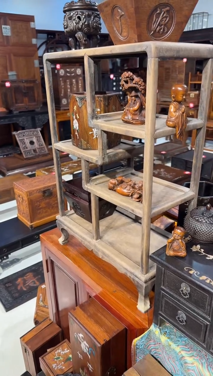 【闪购商品】木木艺黄花梨博古架1500.888