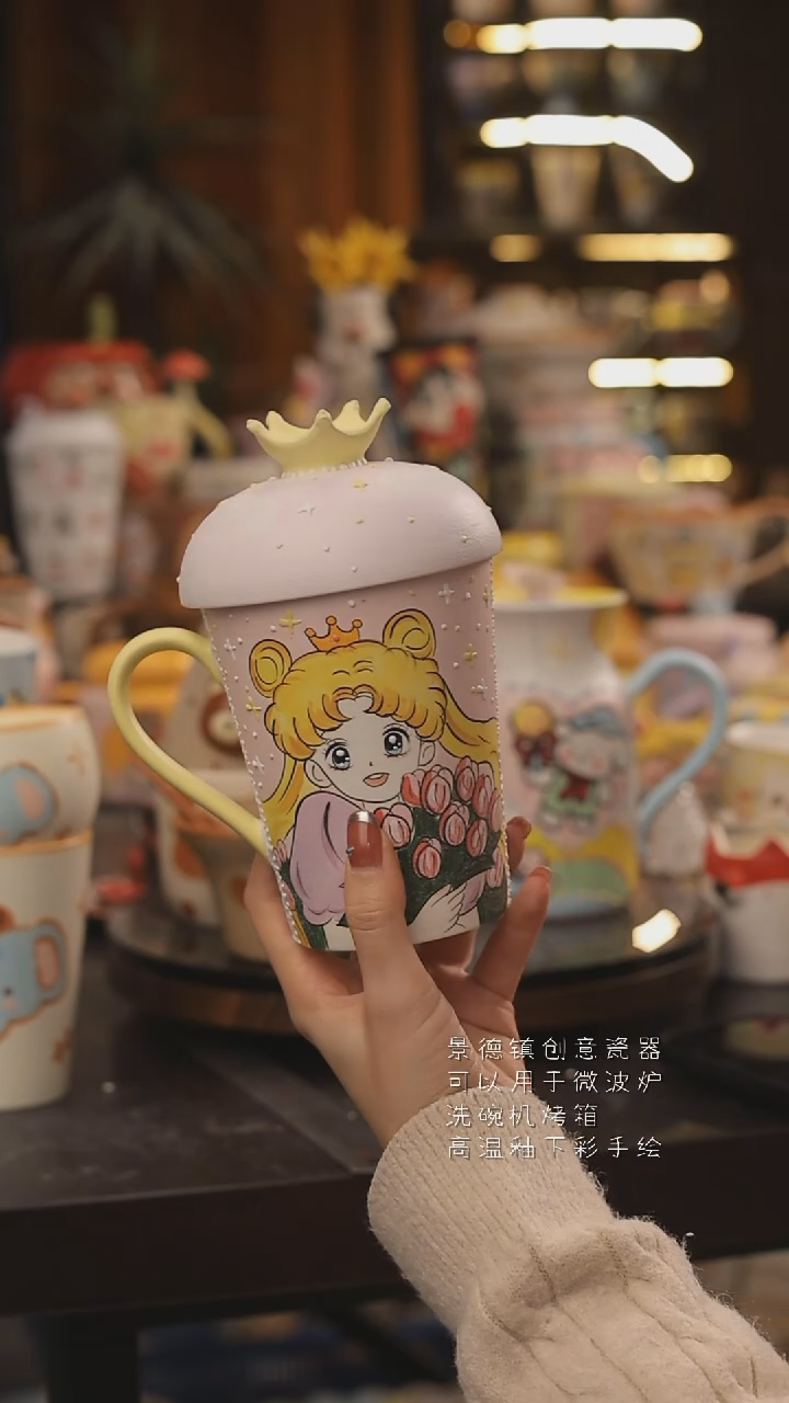 景德镇釉下彩绘设计师款式陶瓷