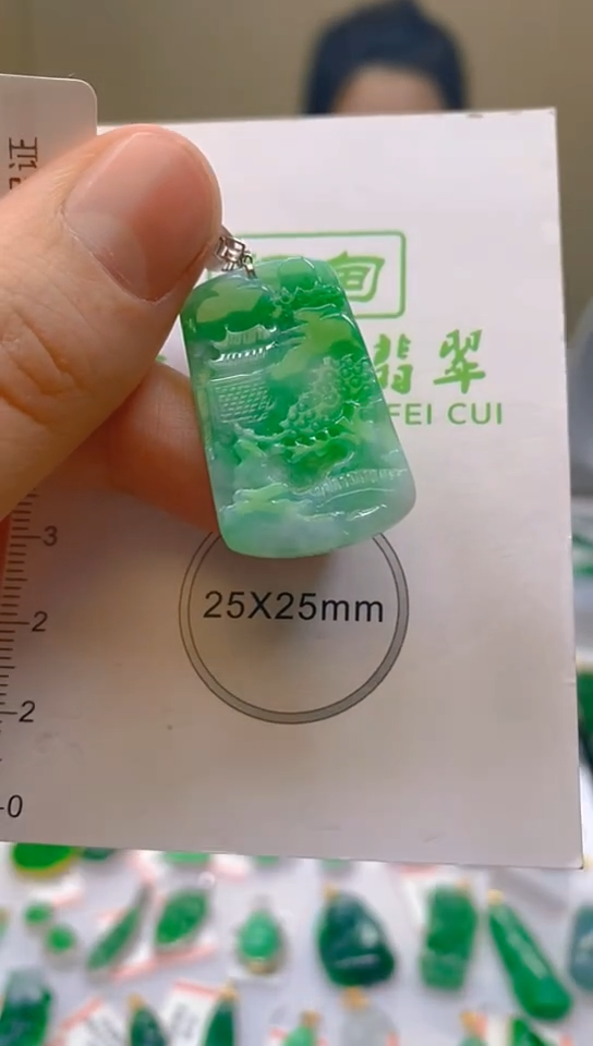 【闪购商品】翡翠颈饰18K金镶嵌新号开播，全场乱卖