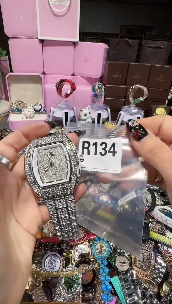 石英机芯不锈钢不锈钢直播定闪专用