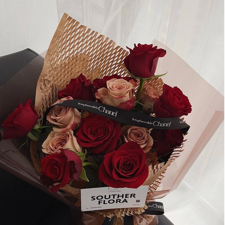 【卡布奇诺+红玫瑰】顺丰包邮 山东基地直发