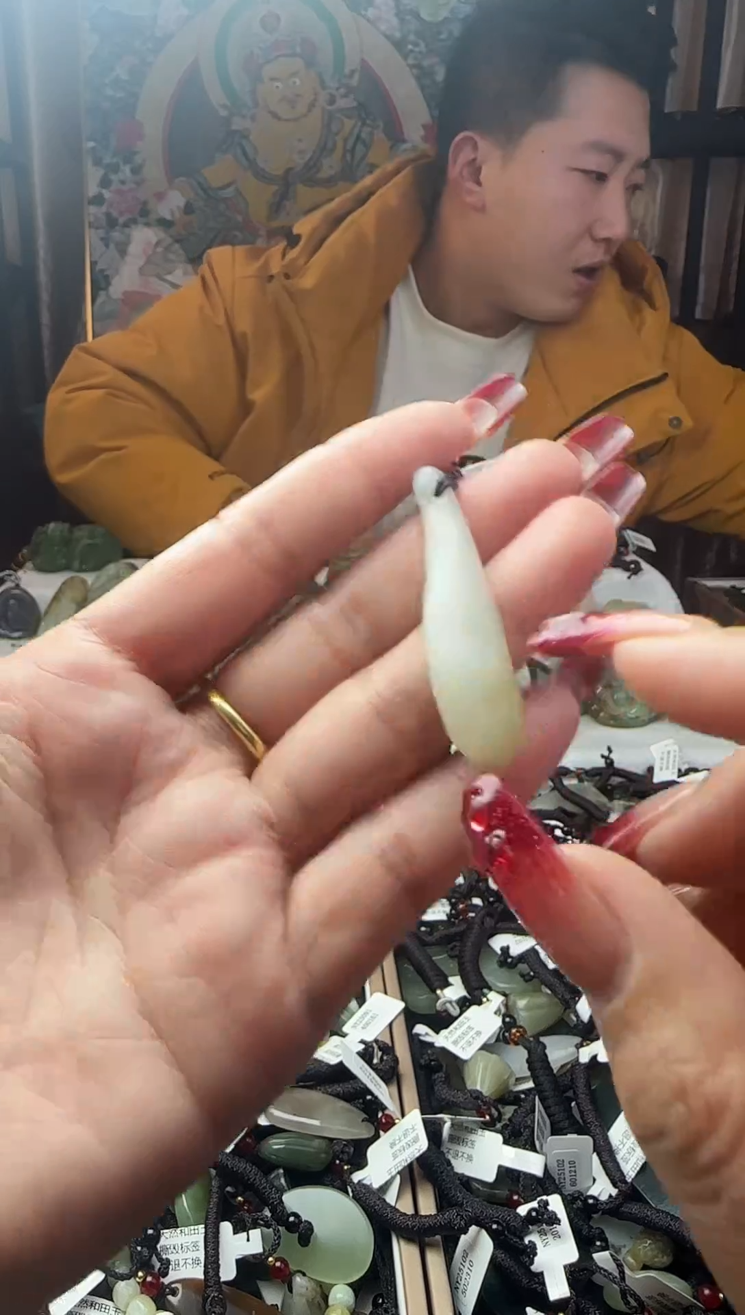 颈饰未镶嵌和田玉020