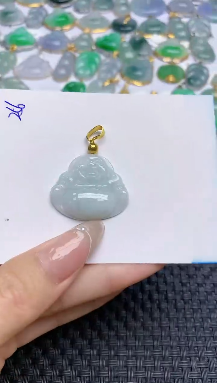 【闪购商品】翡翠颈饰未镶嵌 天然翡翠A货