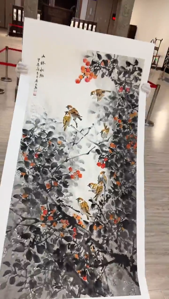 国画63赵隆轩美术馆李庆友老师作品