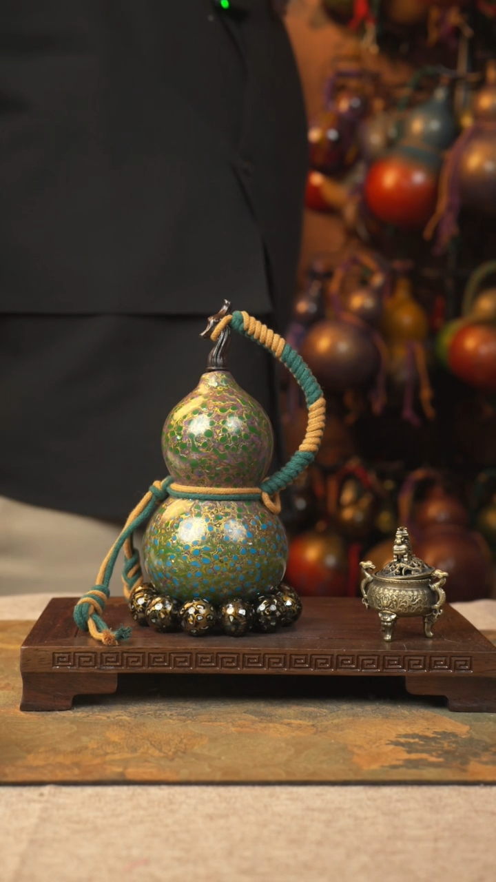 【闪购商品】285大漆葫芦一物一拍记葫堂出品