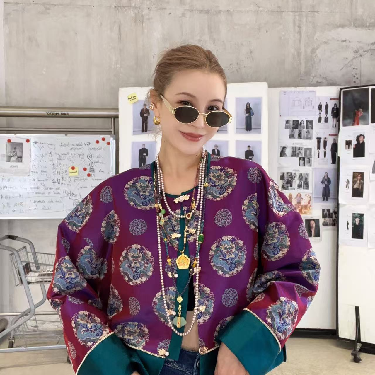 ZICOZYEE紫光【团龙锦喜】新中式外套