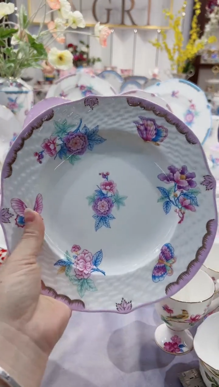 【闪购商品】骨瓷8英寸·