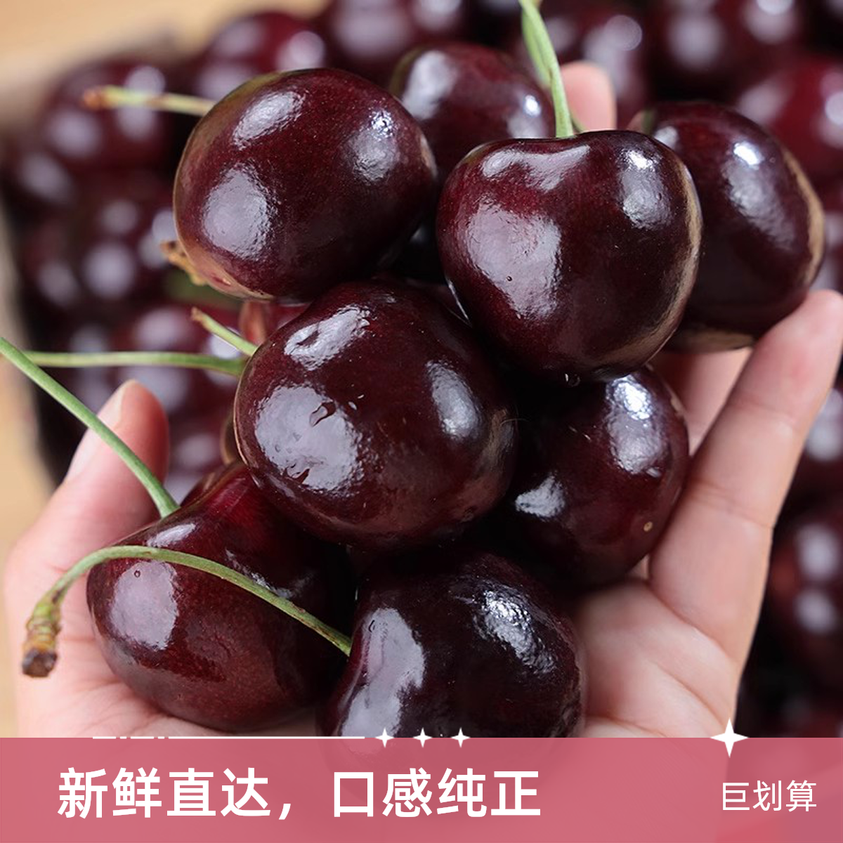 智利进口海运瑞吉纳车厘子2JD（28-30mm） 五斤原箱 南昌小时达