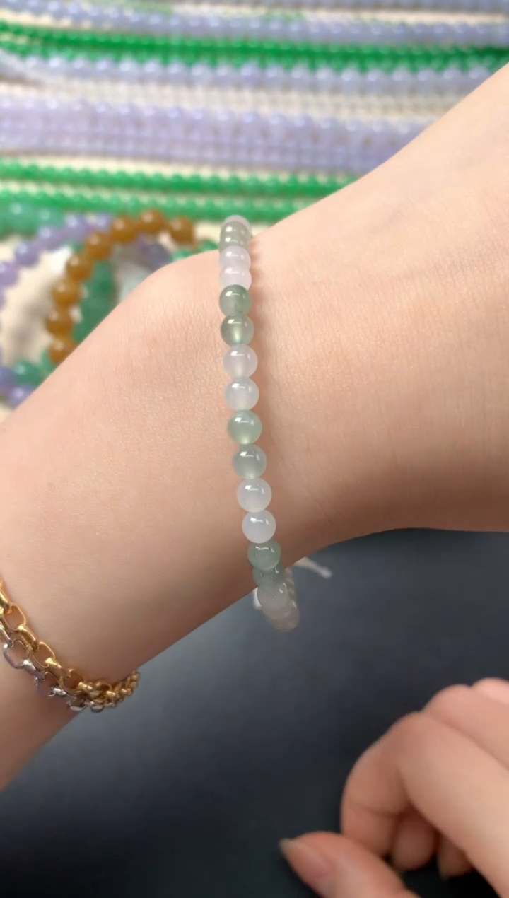 未镶嵌手串翡翠C250|180     