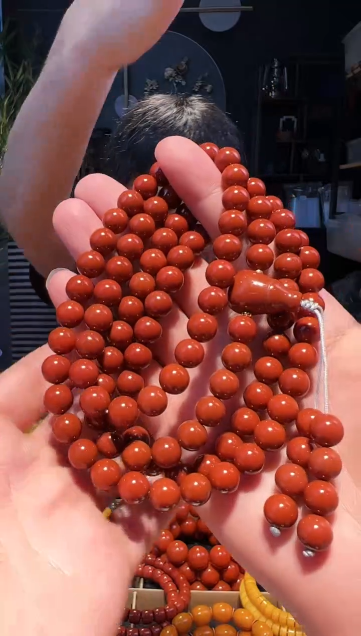 手链未镶嵌南红玛瑙9+108多圈