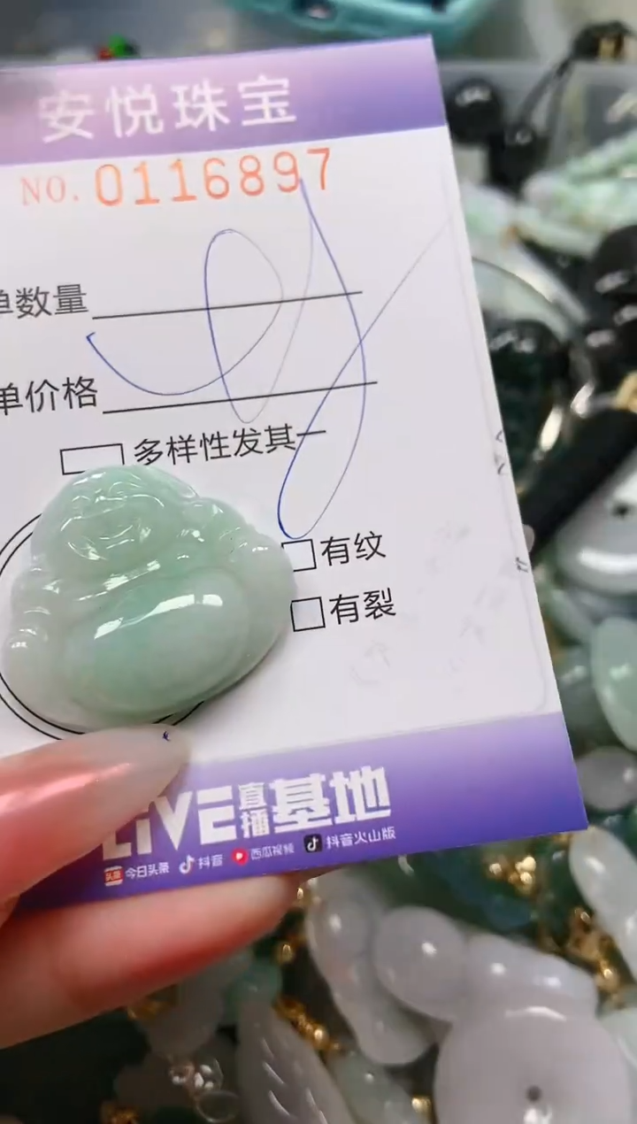 【闪购商品】翡翠颈饰未镶嵌闪购0116897