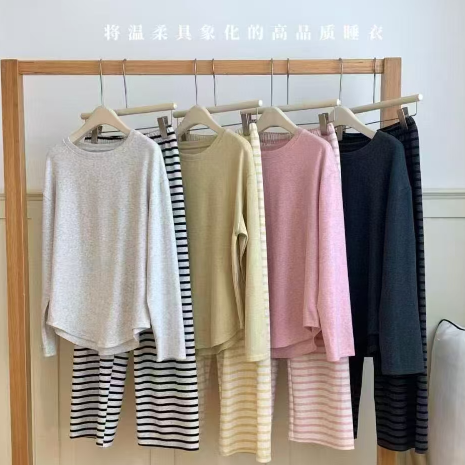 叙旧姑嫂  两件套家居服睡衣188德绒