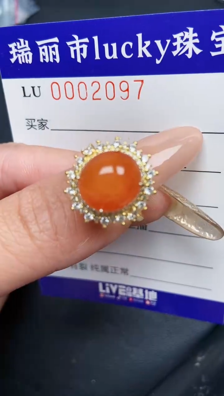 【闪购商品】翡翠颈饰银S925镶嵌2097