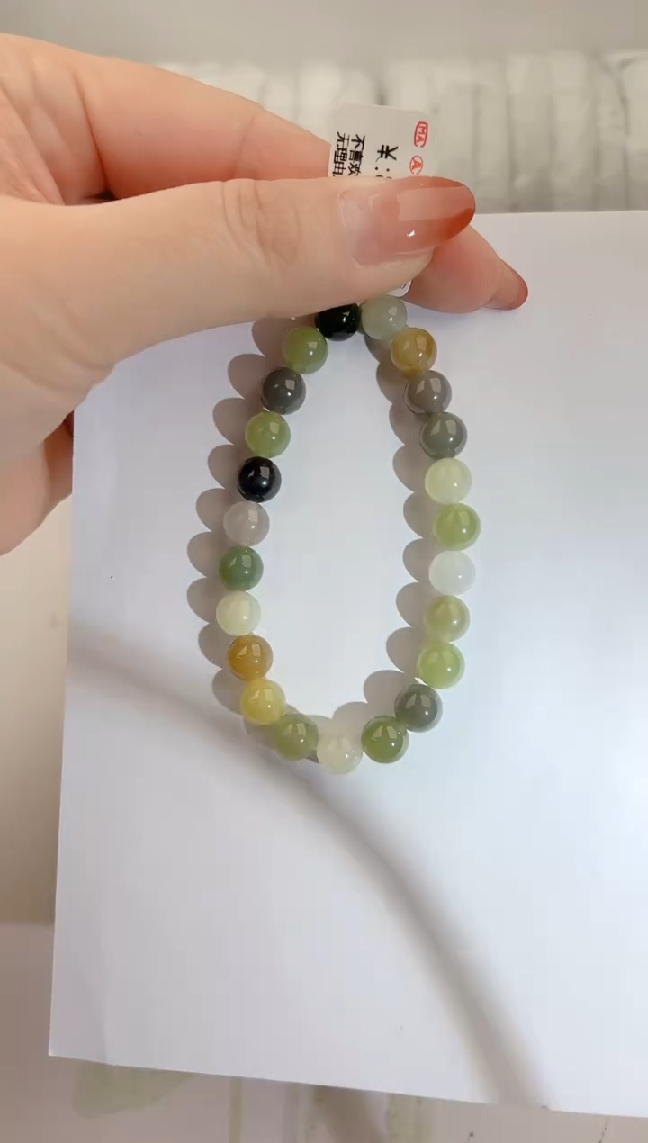 【闪购商品】和田玉手链未镶嵌1颜色微差无瑕疵