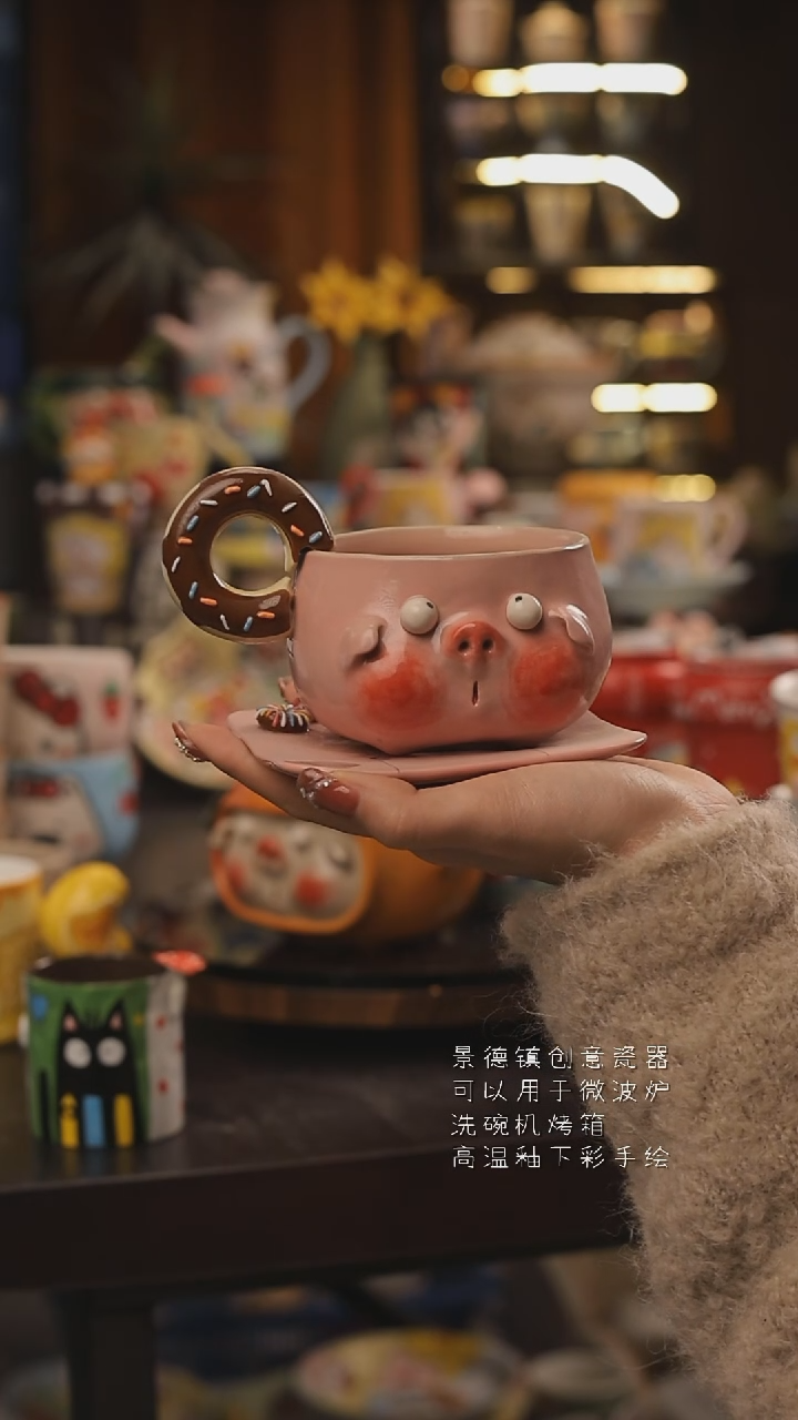 景德镇釉下彩绘设计师款式陶瓷