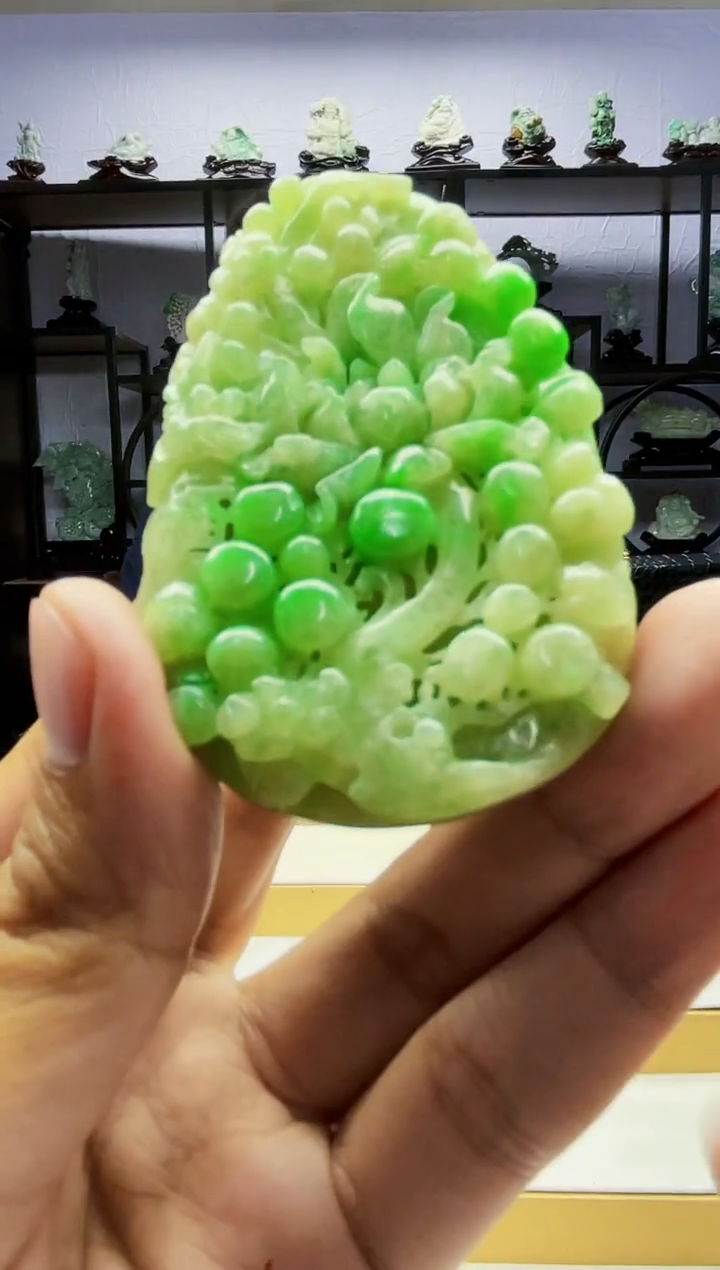 【闪购商品】定制翡翠未镶嵌毛货01310117