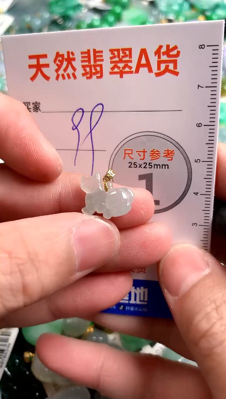 【闪购商品】翡翠颈饰18K金镶嵌14008214