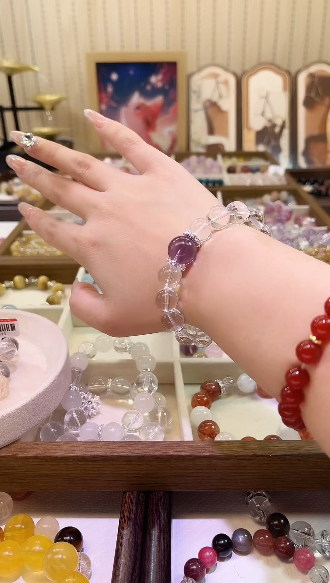 未镶嵌手链水晶2