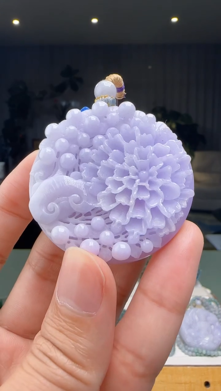 【闪购商品】翡翠吊坠(不含链)未镶嵌XM@@960Q3J13580