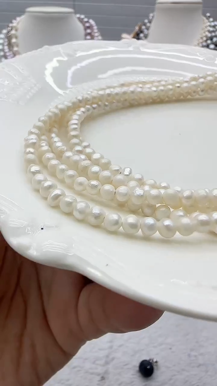 淡水珍珠未镶嵌套链29