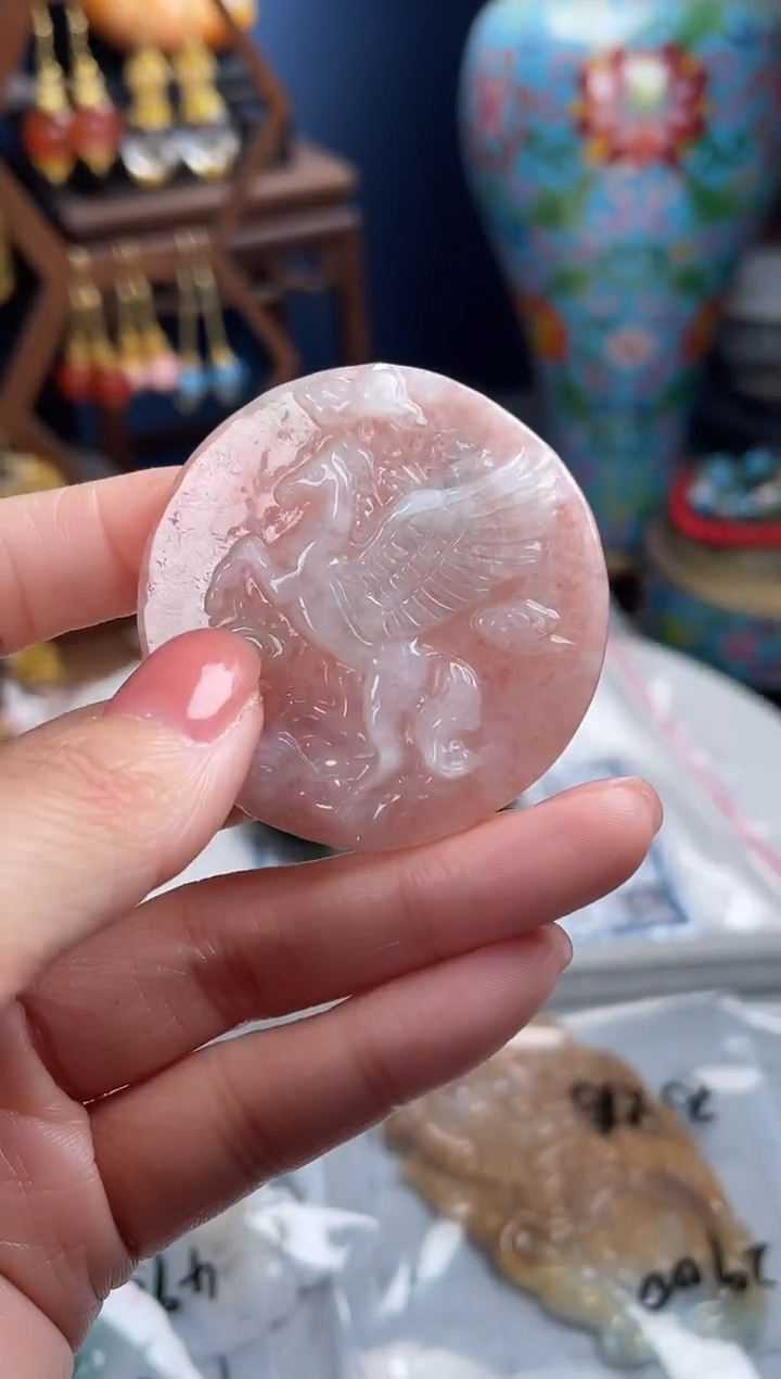 未镶嵌挂件翡翠K****?，122505