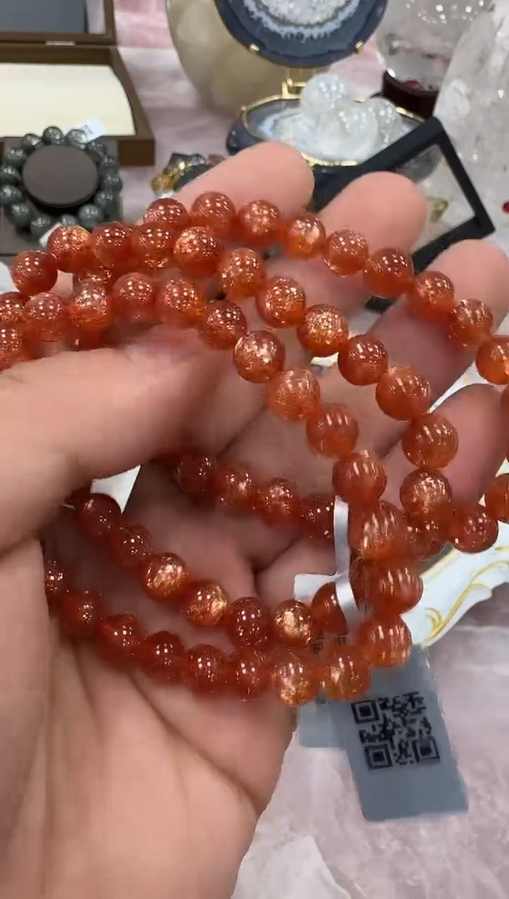 手链未镶嵌日光石GYW715 约7mm多样性发一件