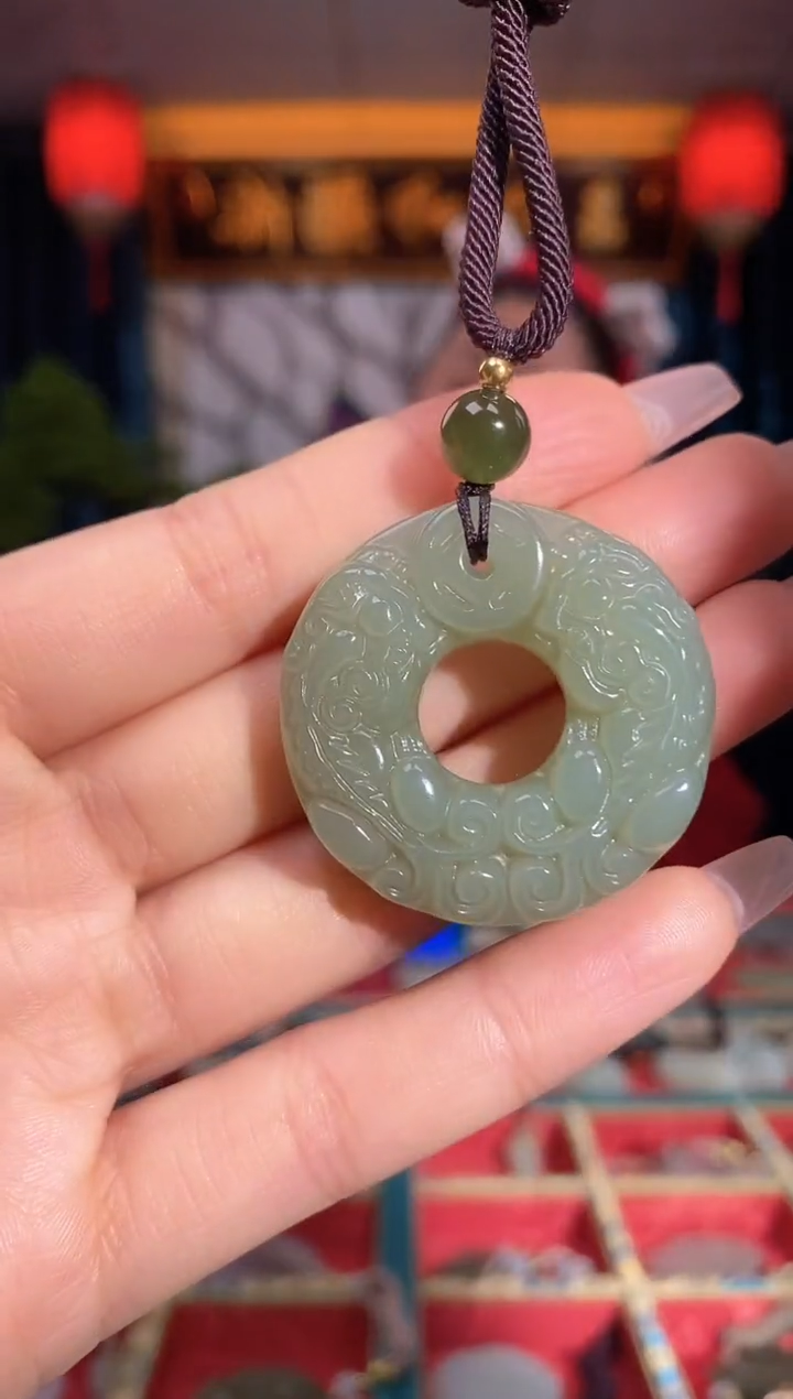 【闪购商品】和田玉颈饰未镶嵌双貔护主