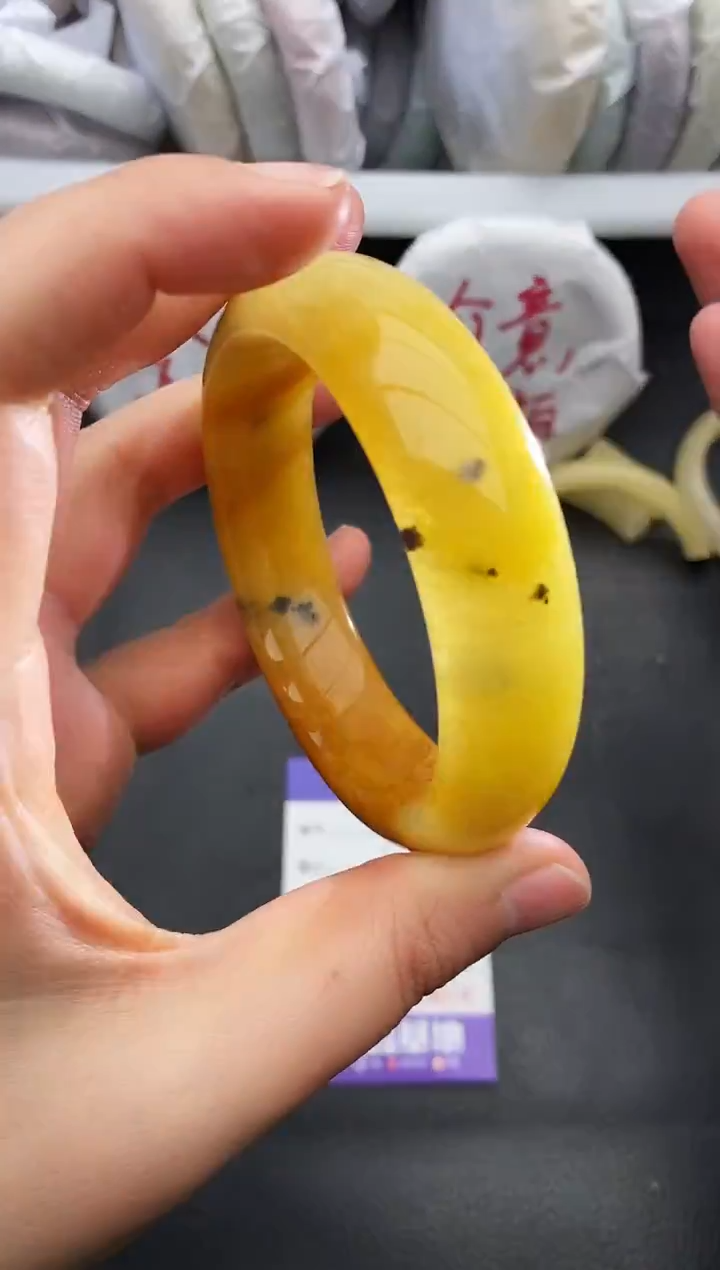 未镶嵌手镯石英质玉瑕疵264+58/59