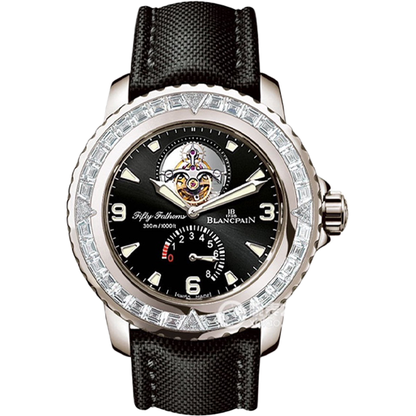 99新 Blancpain 老佛爷/宝珀5025原钻/手动机械/单表/45mm