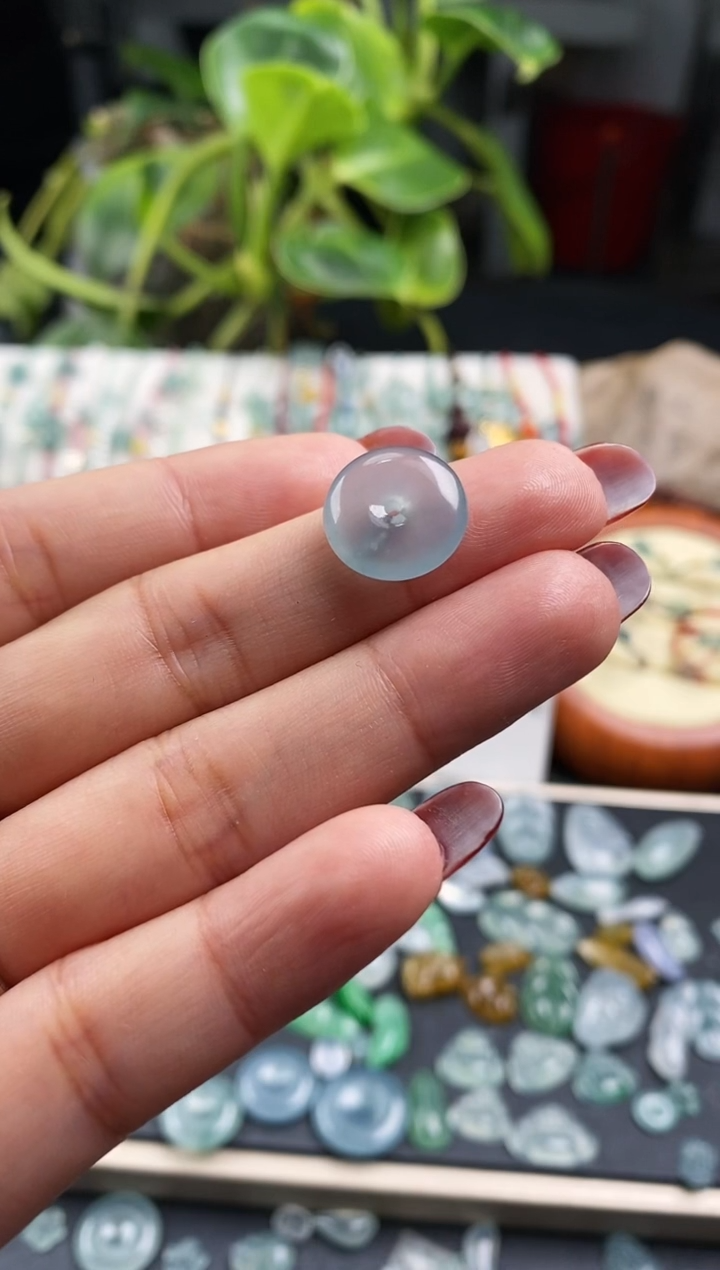 【闪购商品】翡翠裸石翡翠平安扣