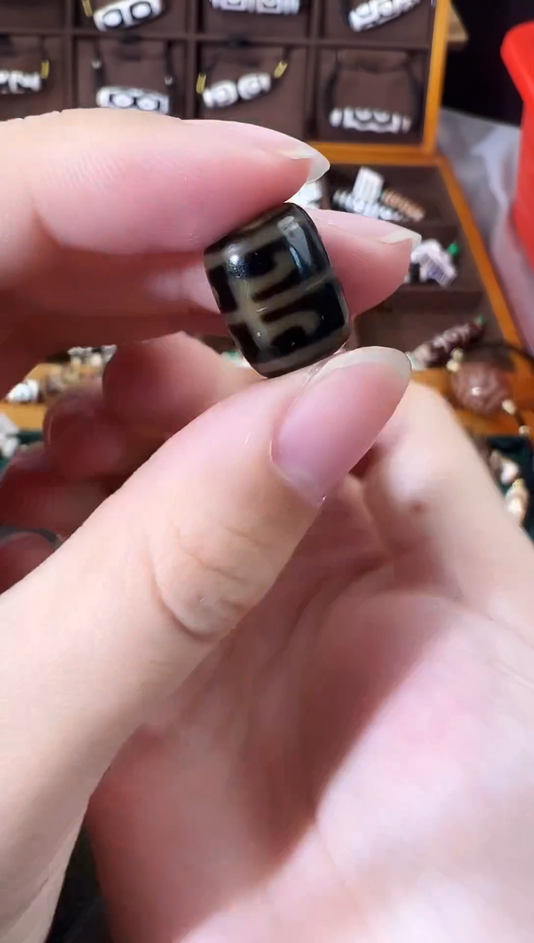 玛瑙/玉髓（覆膜）颈饰未镶嵌8（微瑕随机发货）