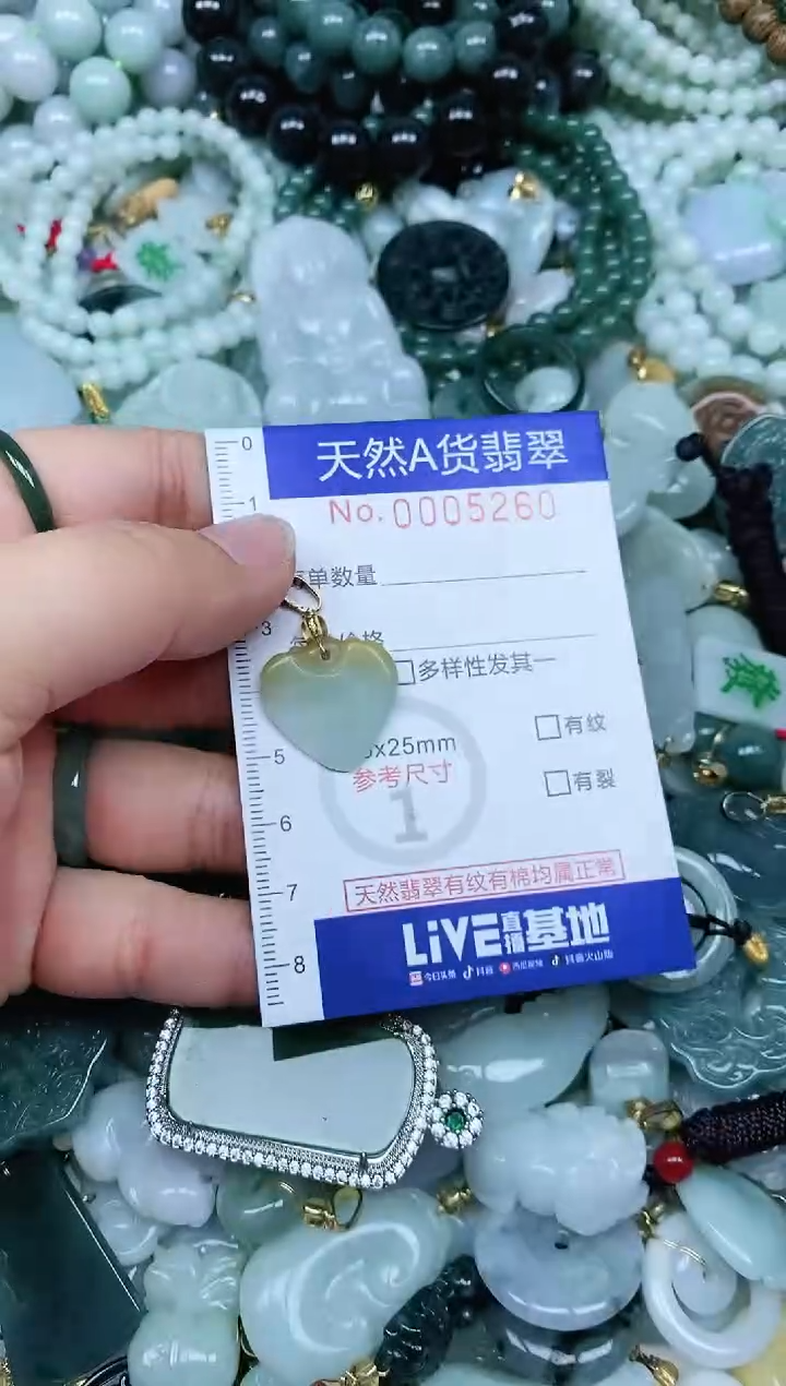 【闪购商品】翡翠吊坠(赠链)未镶嵌翡翠